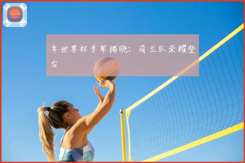 年世界杯季军揭晓：荷兰队荣耀登台