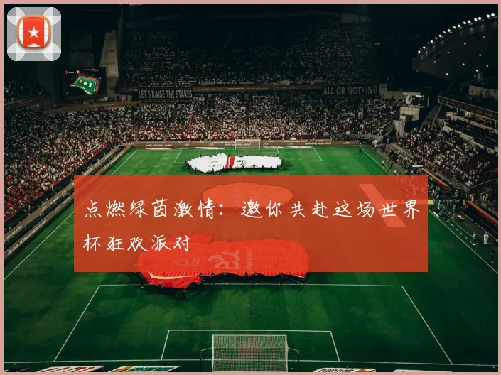 点燃绿茵激情：邀你共赴这场世界杯狂欢派对